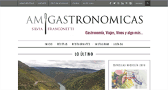 Desktop Screenshot of amigastronomicas.com